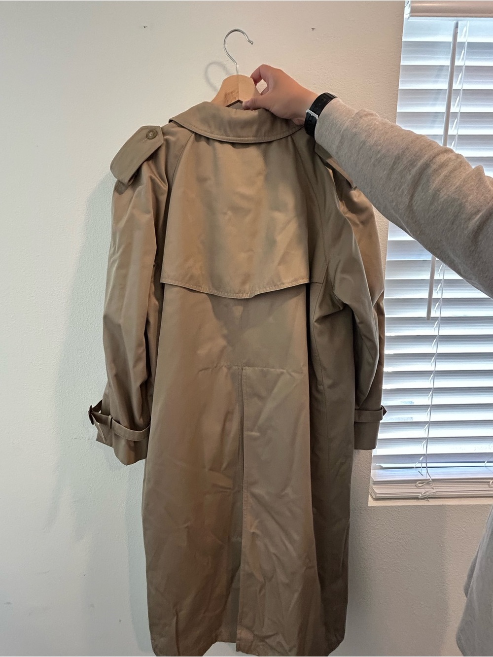 Ralph Lauren Chaps Beige Trench Coat - Picture 3 of 3